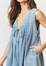 V NECKELINE ROMPER - WABI SABI